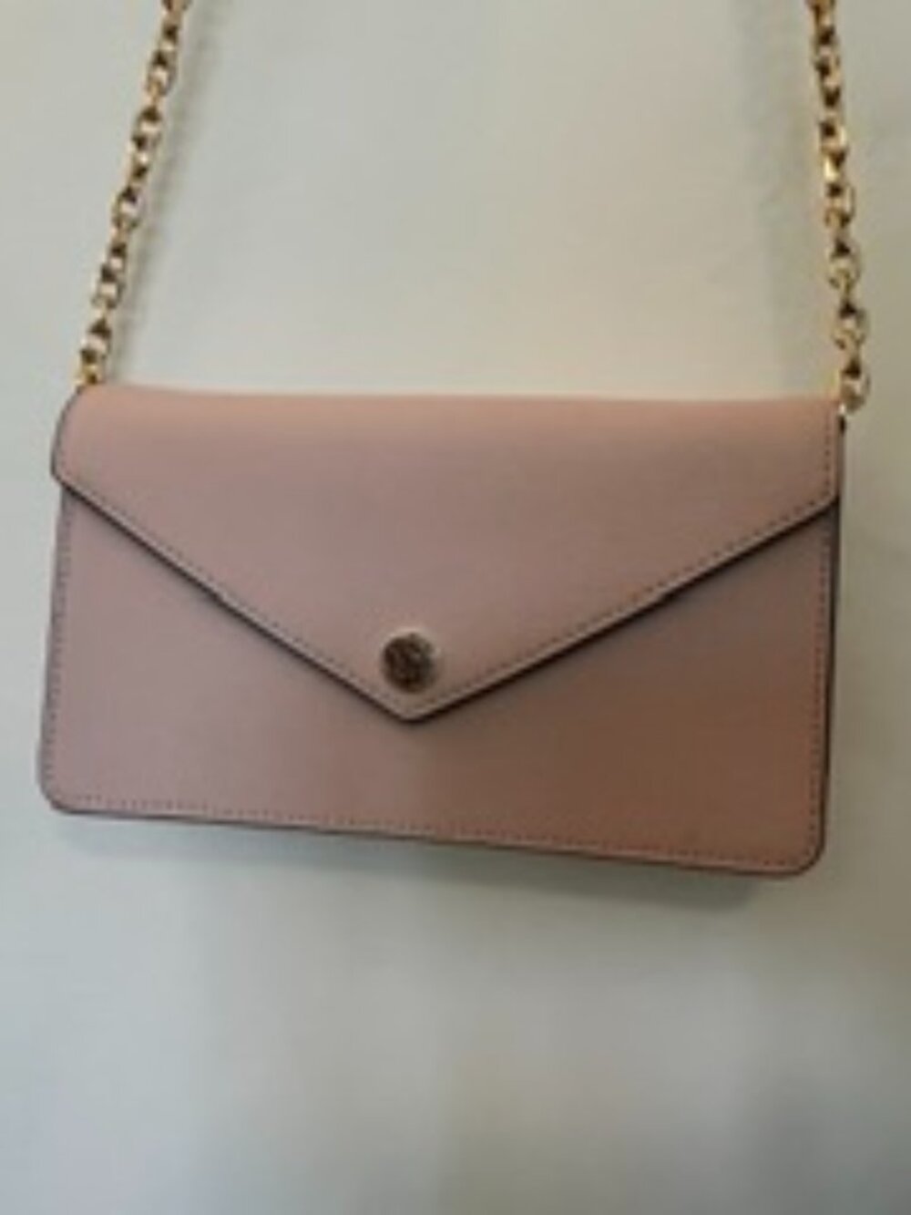 Michael Kors Small Pink Envelope Crossbody Clutch Chic Lightweight purse